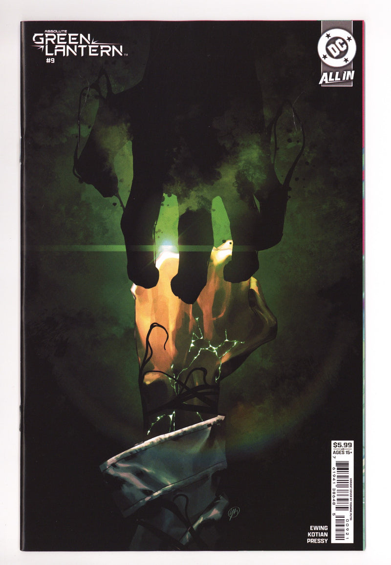 Absolute Green Lantern 9 Putri Variant (2025)