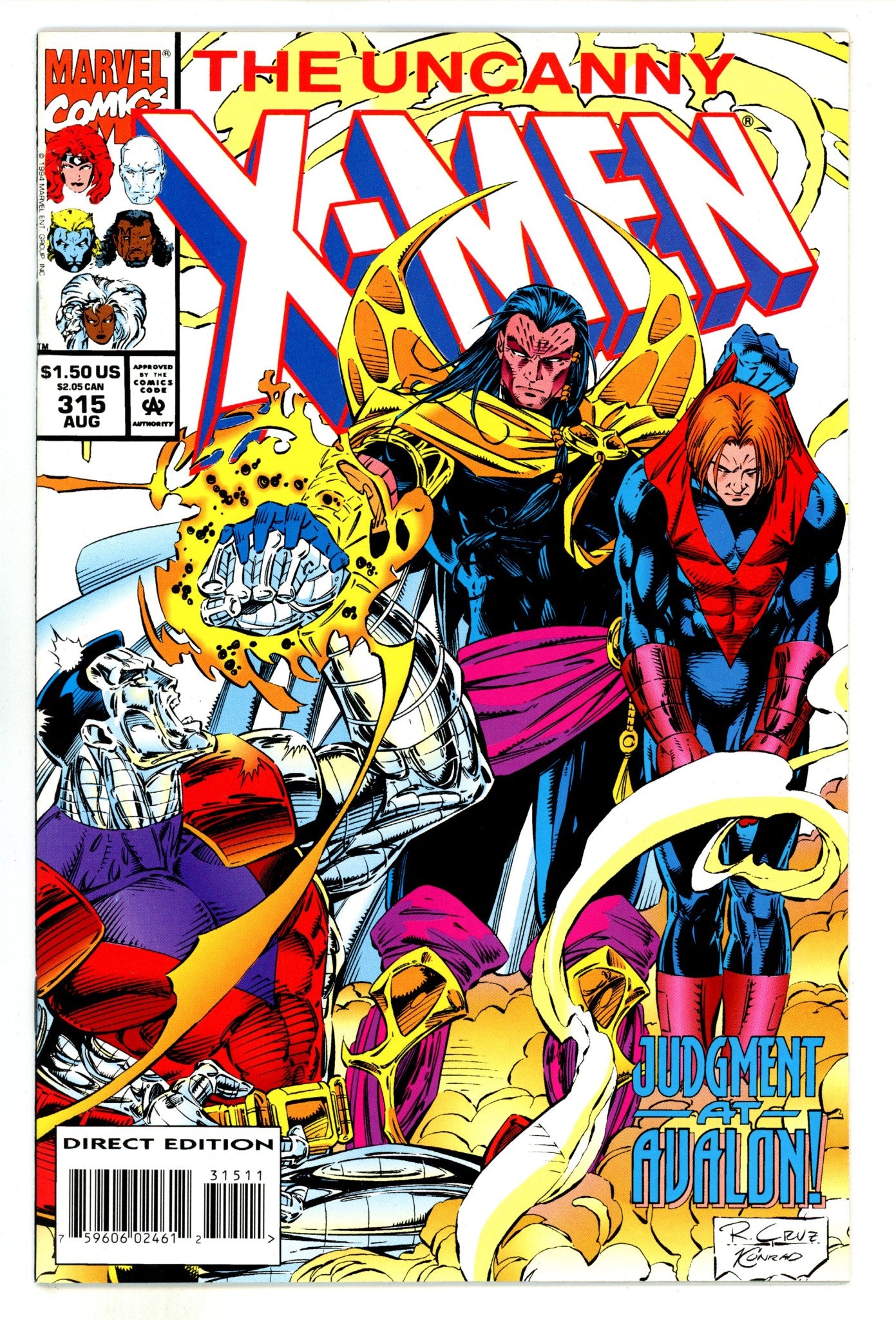 The Uncanny X-Men Vol 1 315 High Grade (1994) 