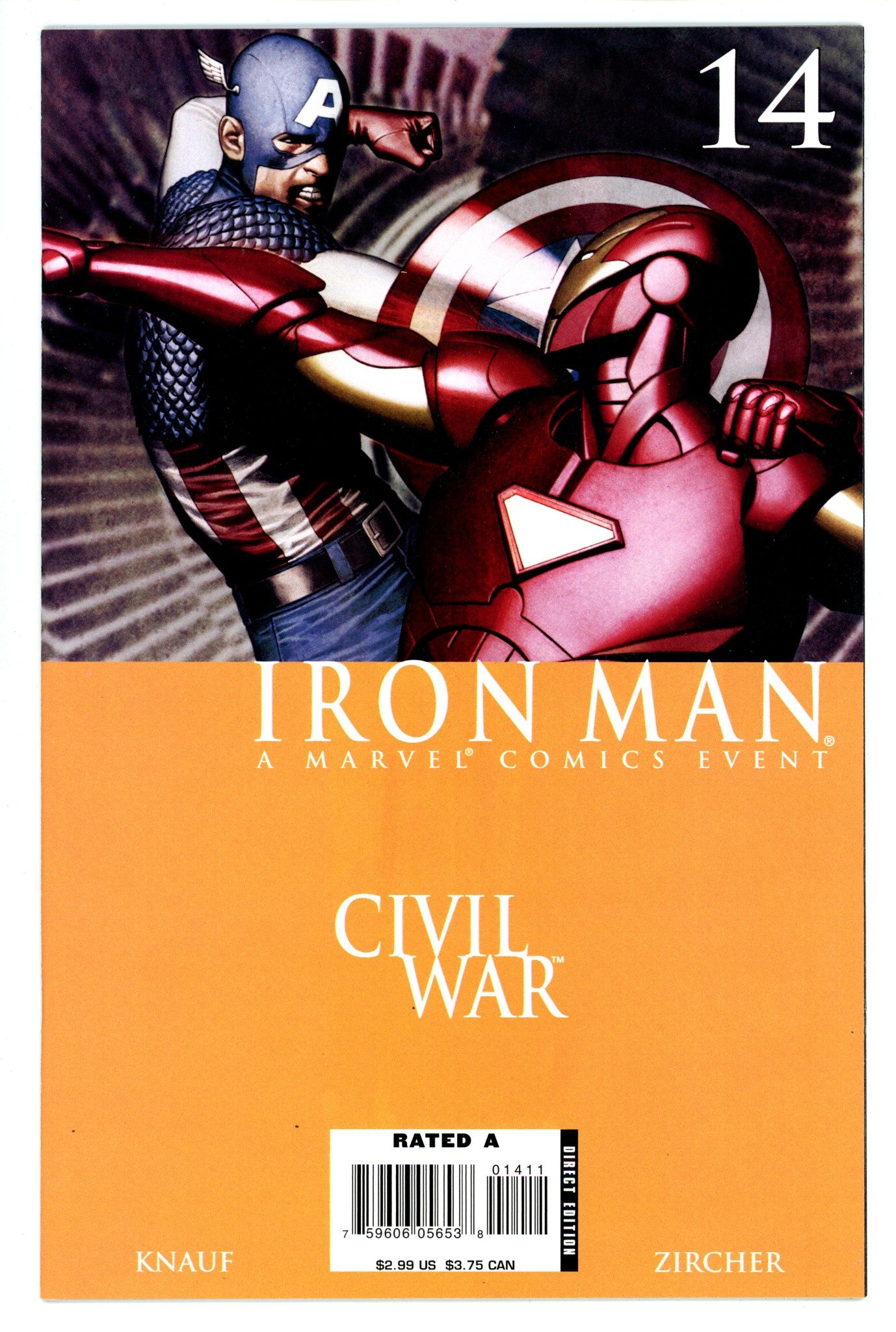 Iron Man Vol 4 14 High Grade (2007) 