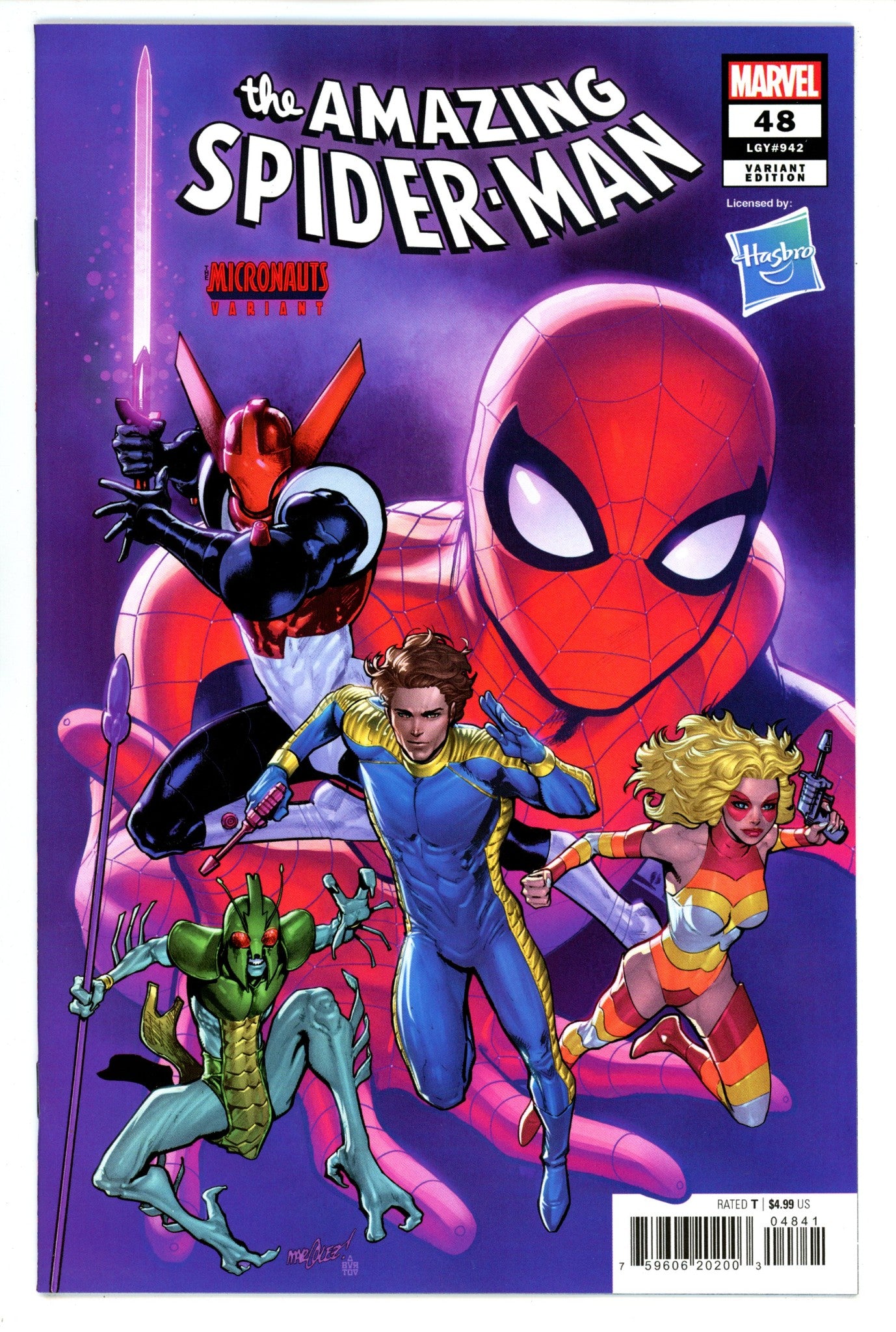 Amazing Spider-Man Vol 6 48 Marquez Variant (2024)
