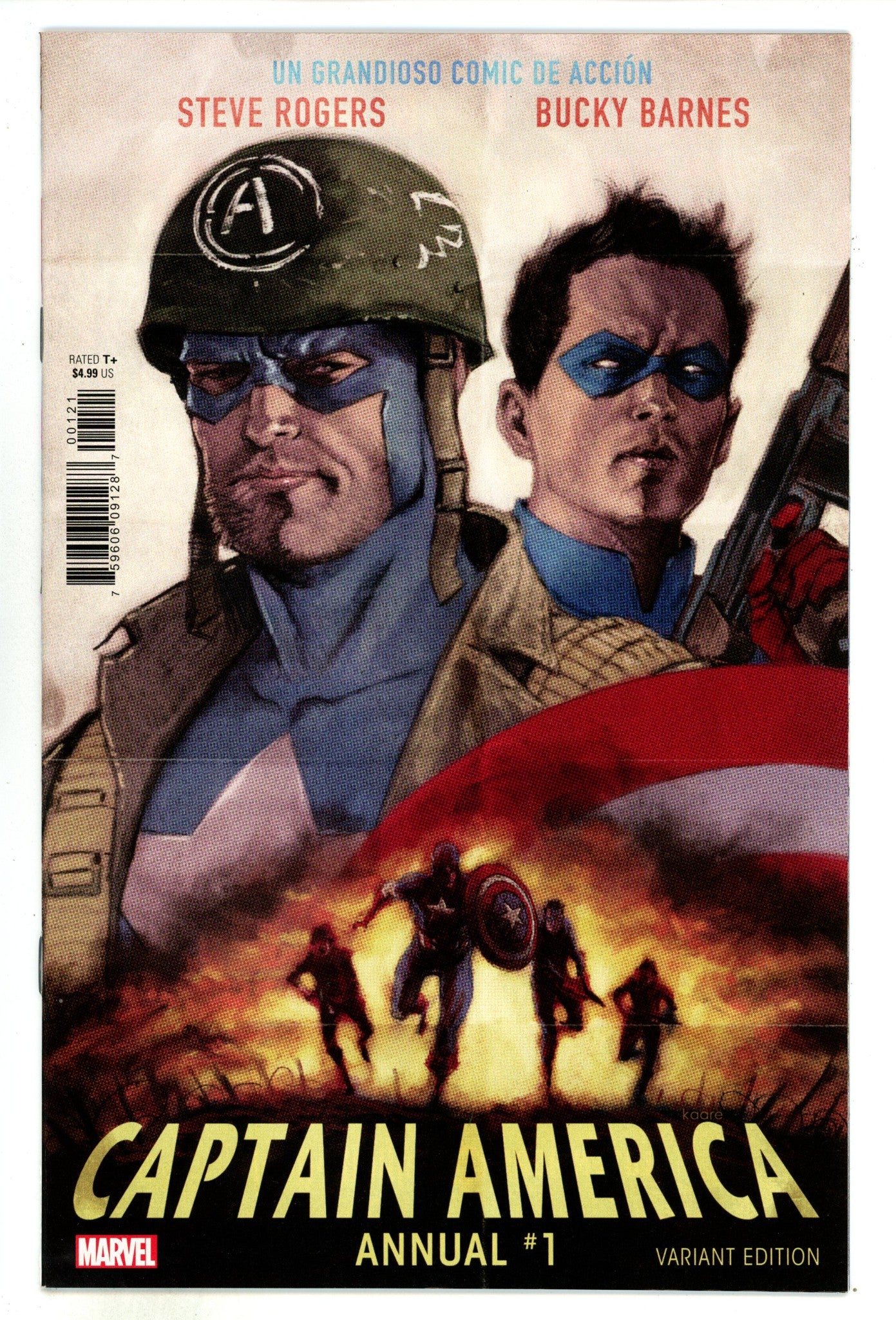 Captain America Annual 1 High Grade (2018) Andrews Variant 