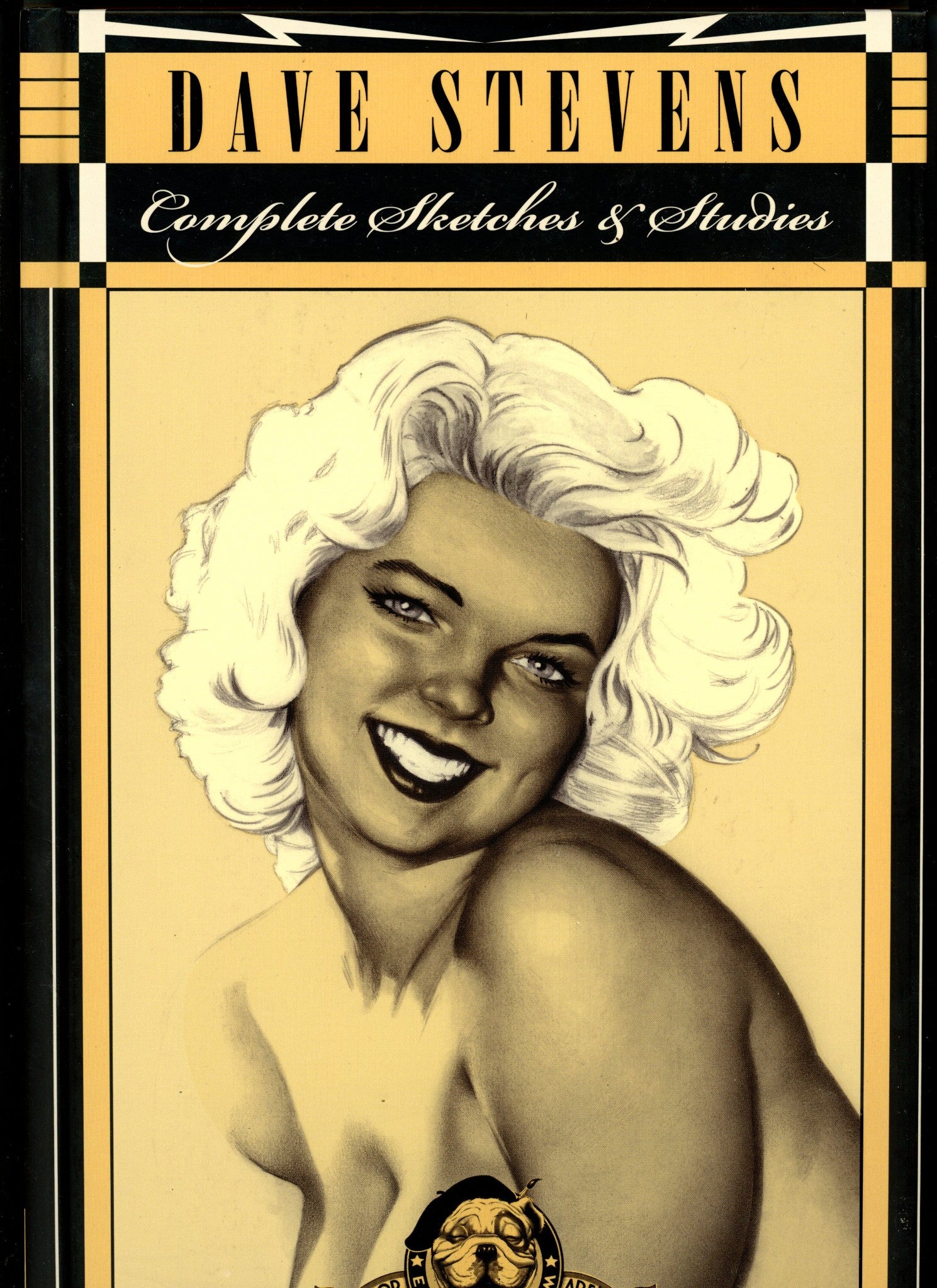 Dave Stevens Complete Sketches & Studies HC High Grade (2011) 