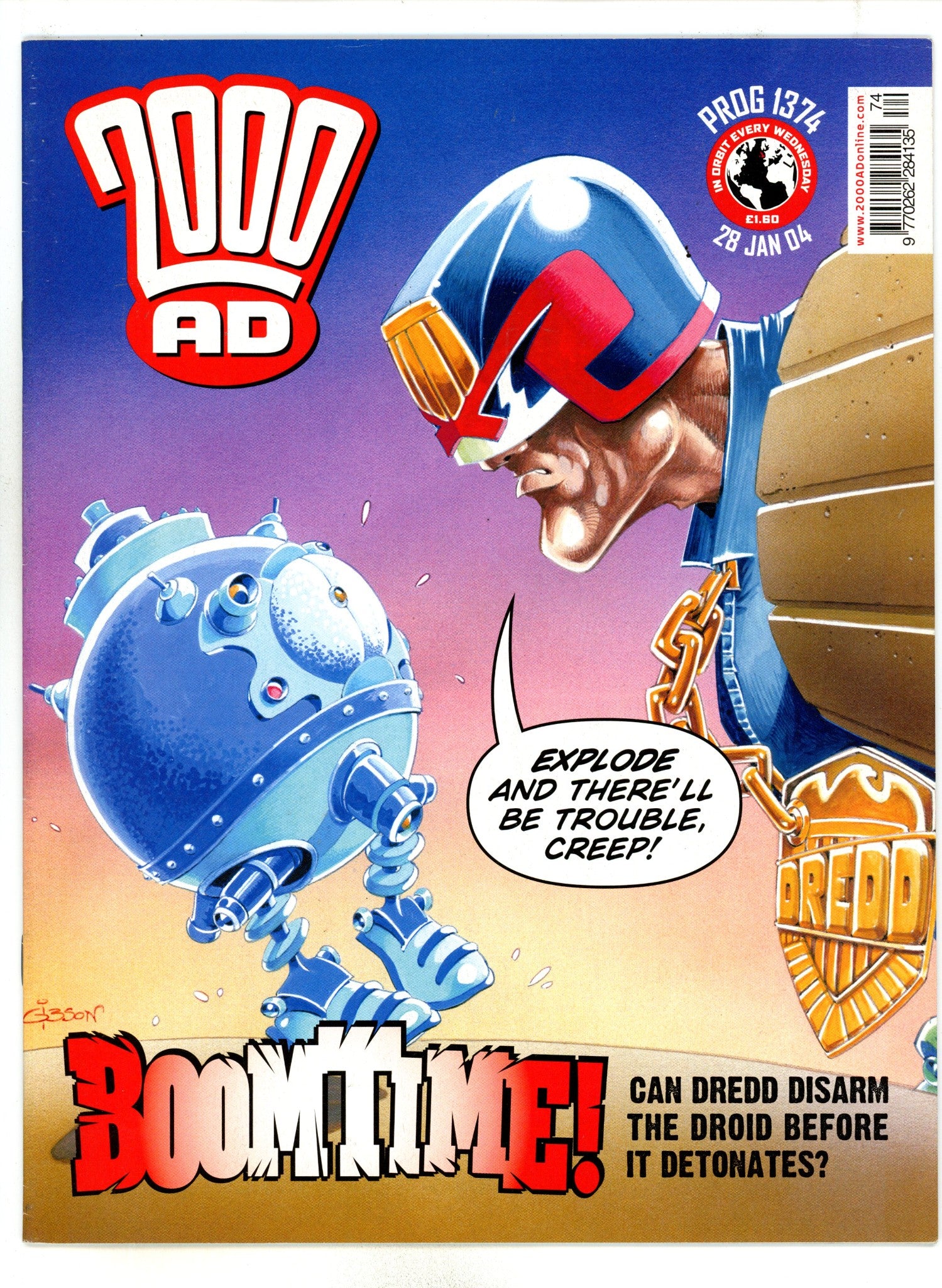 2000 AD 1374 High Grade (2004) 