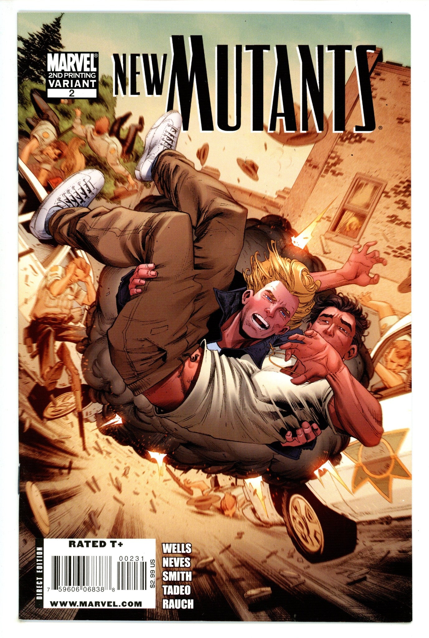New Mutants Vol 3 2 Mid Grade (2009) 2nd Print 