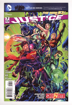 Justice League Vol 1 7 High Grade (2012)