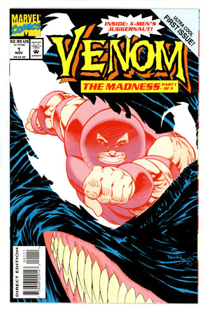 Venom: The Madness 1 NM- (9.2) (1993)