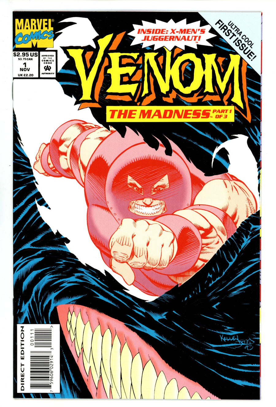 Venom: The Madness 1 NM- (9.2) (1993) 