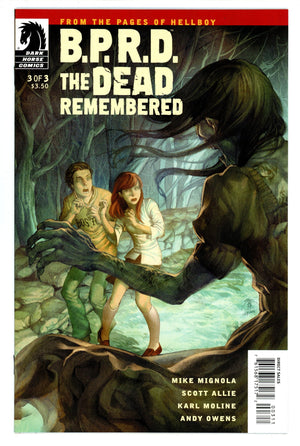 B.P.R.D.: The Dead Remembered 3 High Grade (2011)