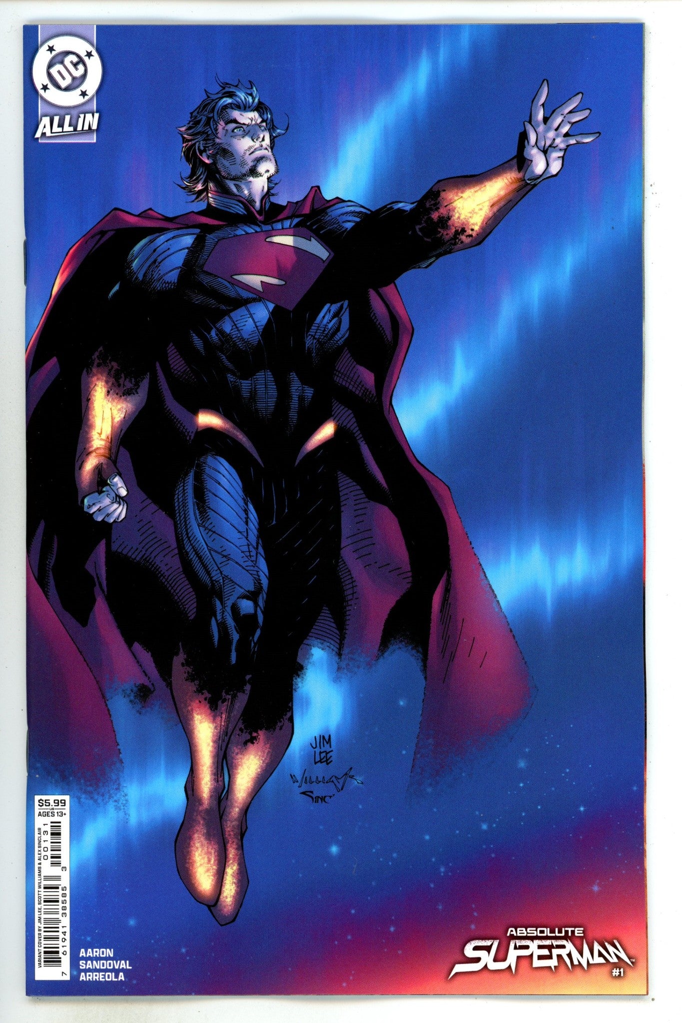 Absolute Superman 1 Lee Variant (2024)