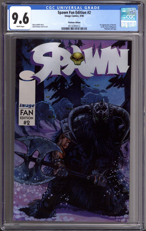 Spawn Fan Edition   2 CGC 9.6 (NM+)   (1996)