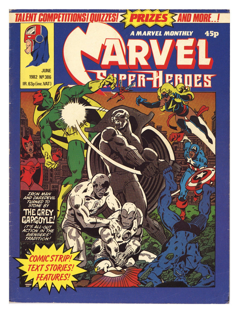 Marvel Superheroes [Marvel Super-Heroes] 386 VG+ (4.5) (1982) 