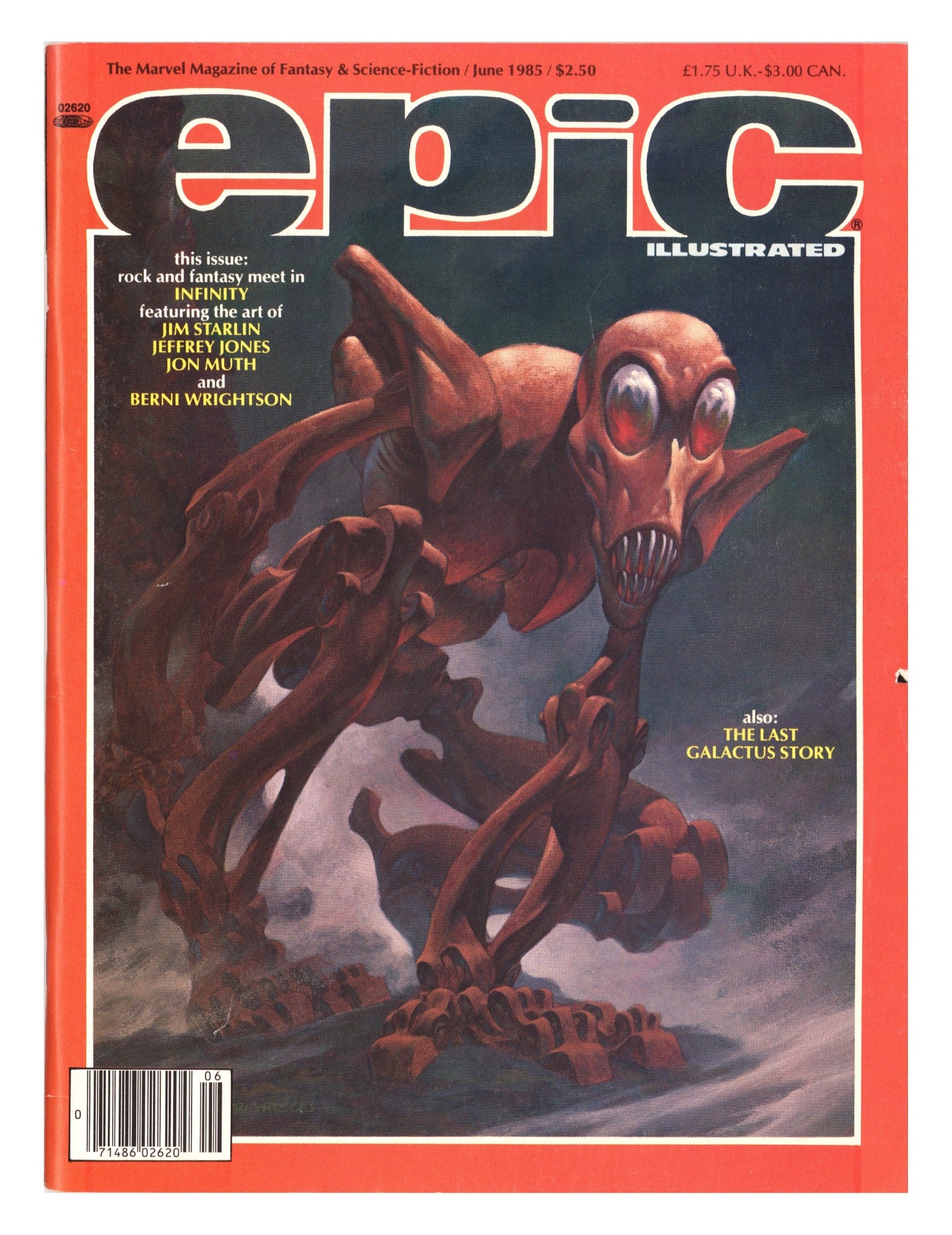 Epic Illustrated 30 Mid Grade (1985) 