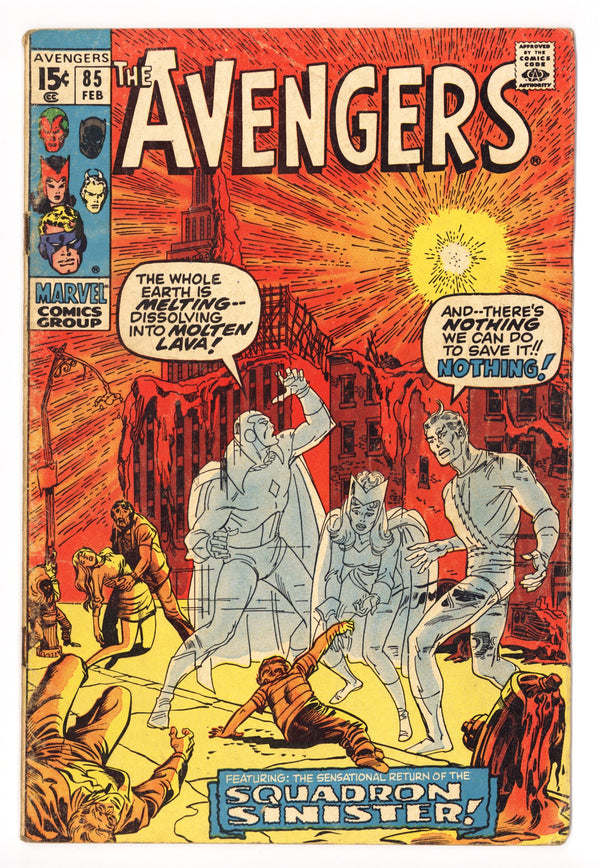 The Avengers Vol 1 85 VG- (3.5) (1971)