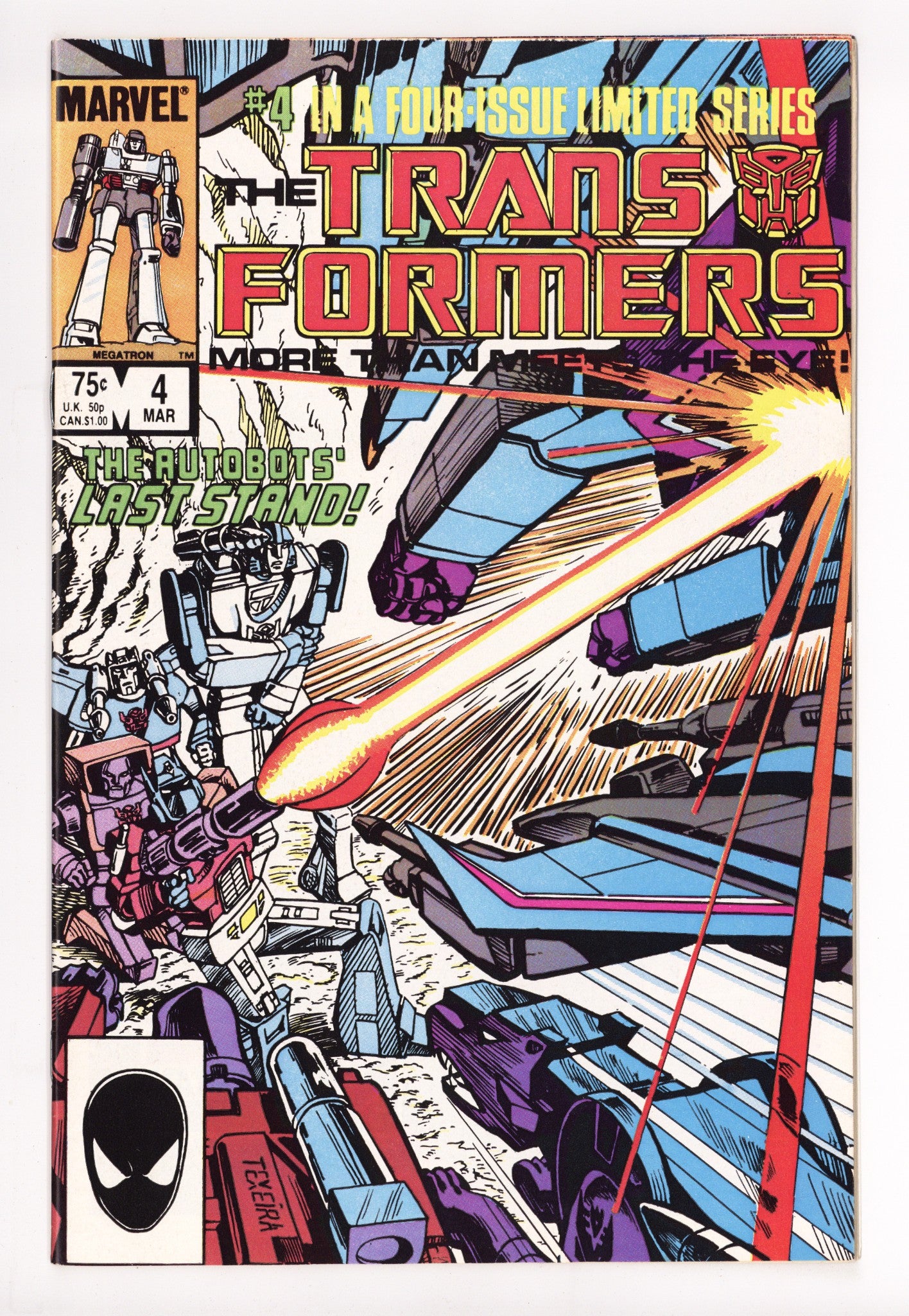 The Transformers 4 Mid Grade (1985) 