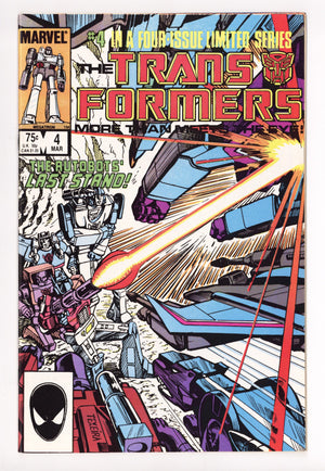 The Transformers 4 Mid Grade (1985)
