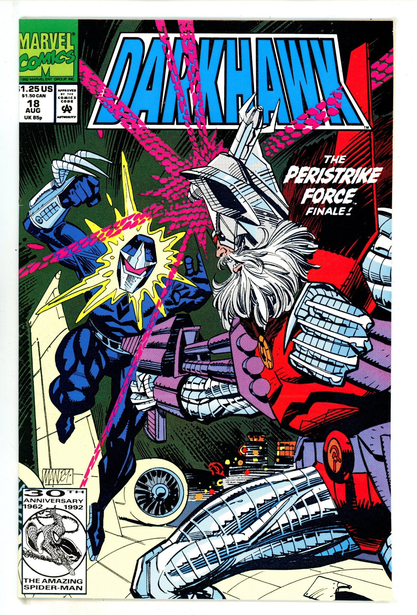 Darkhawk Vol 1 18  Mid Grade   (1992)        