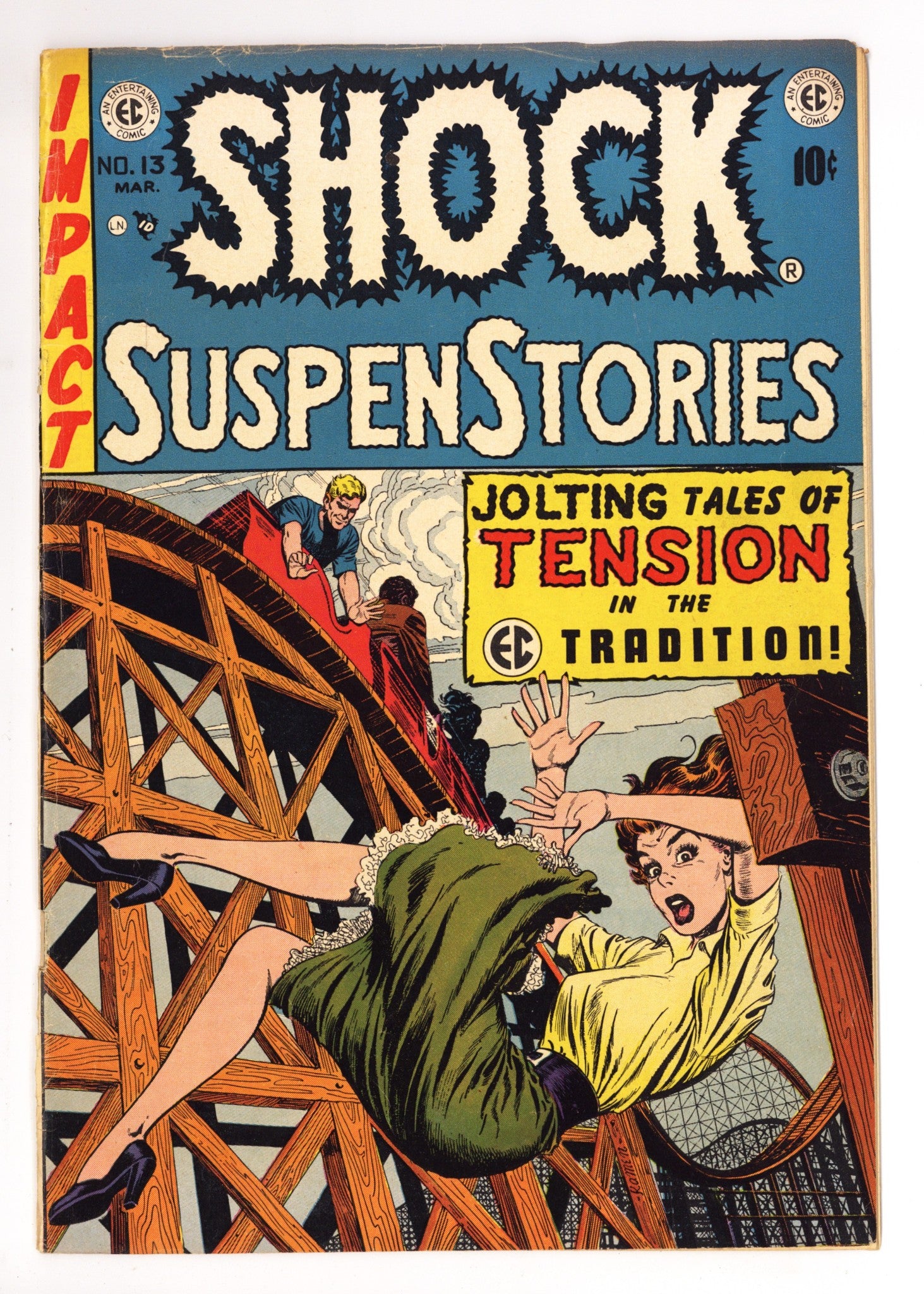 Shock SuspenStories Vol 1 13 FN (6.0) (1954) 