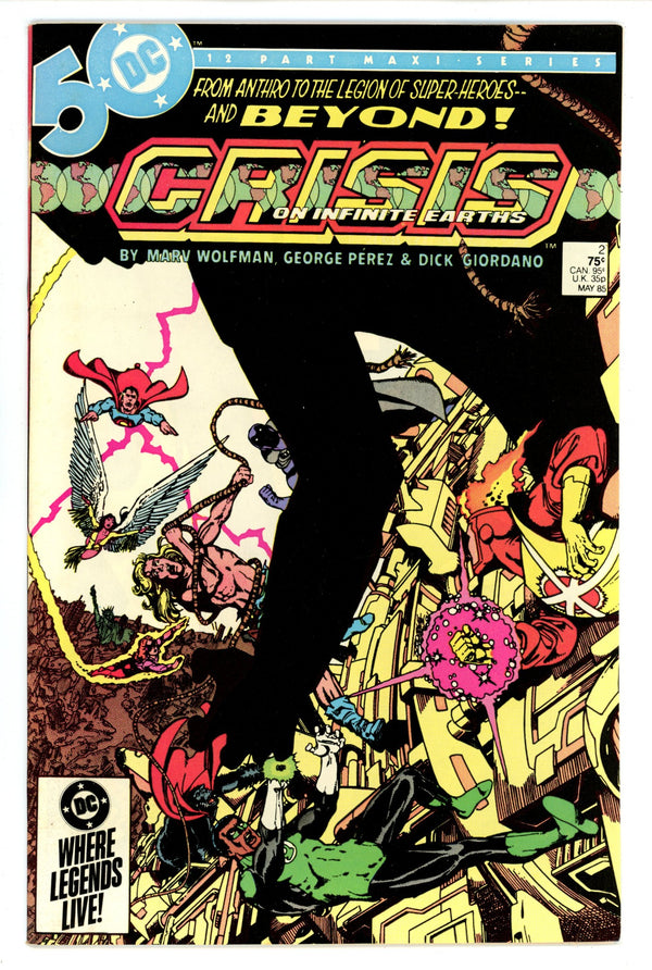 Crisis on Infinite Earths 2 FN/VF (7.0) (1985)