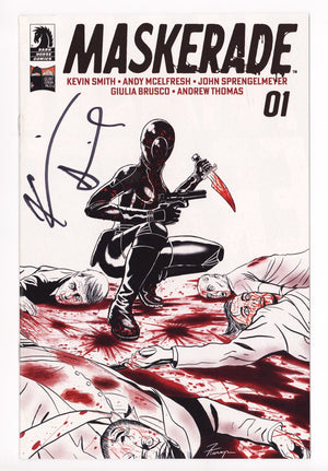 Maskerade 1 High Grade (2022) Flanagan Variant Signed x1 Cover Kevin Smith