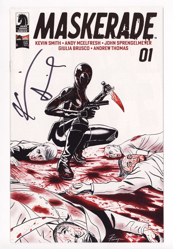 Maskerade 1 High Grade (2022) Flanagan Variant Signed x1 Cover Kevin Smith