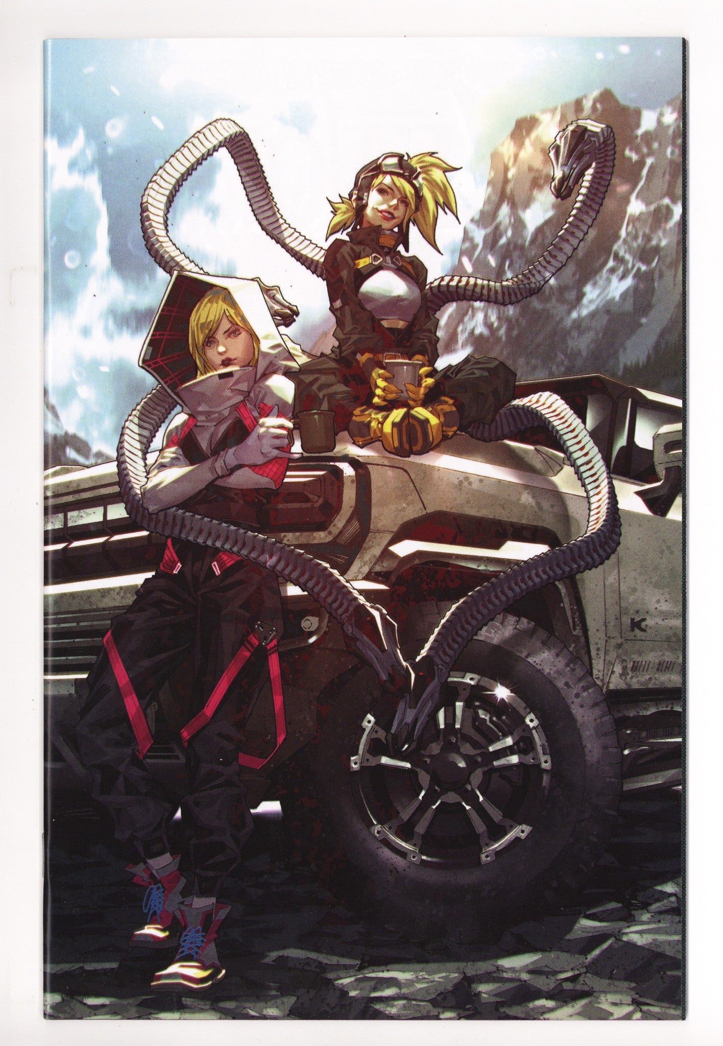 Spider-Gwen: Shadow Clones 1 High Grade (2023) Ngu Virgin Exclusive Variant 
