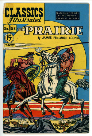 Classics Illustrated 58 VG- (3.5) HRN 62 (1949) Canadian Edition 