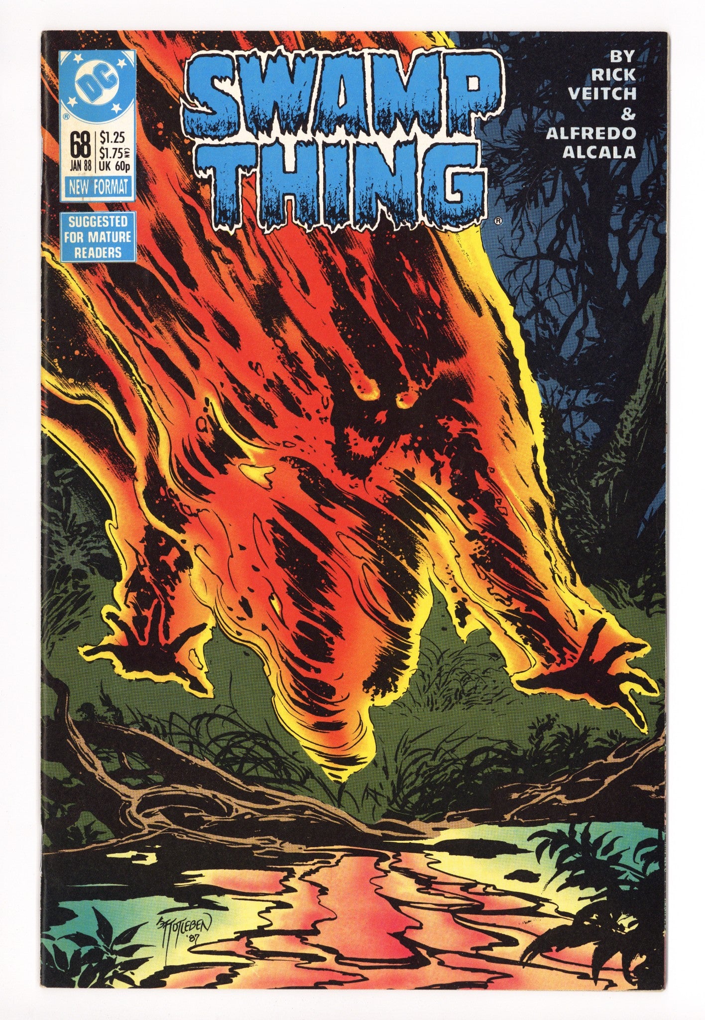 Swamp Thing Vol 2 68 High Grade (1988) 