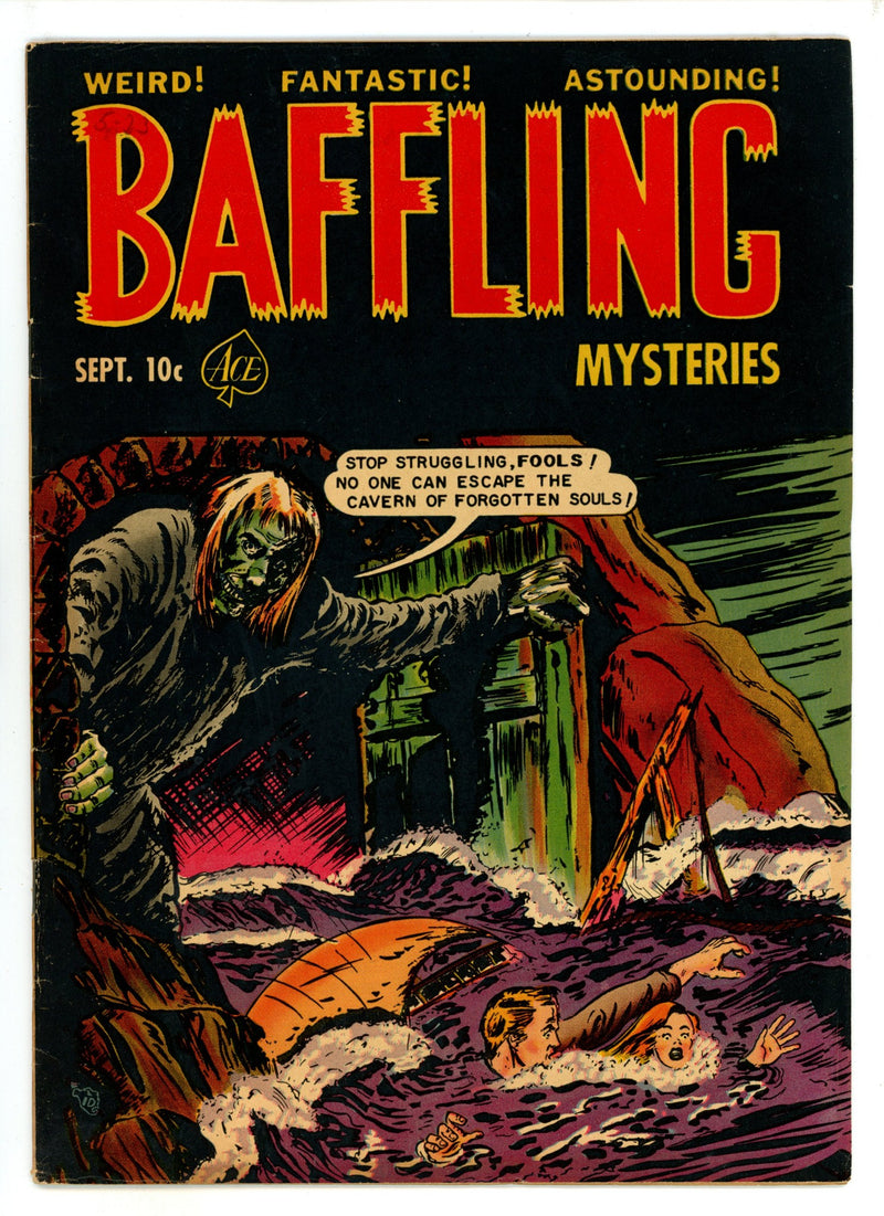Baffling Mysteries 10 VG/FN (5.0) (1952) 