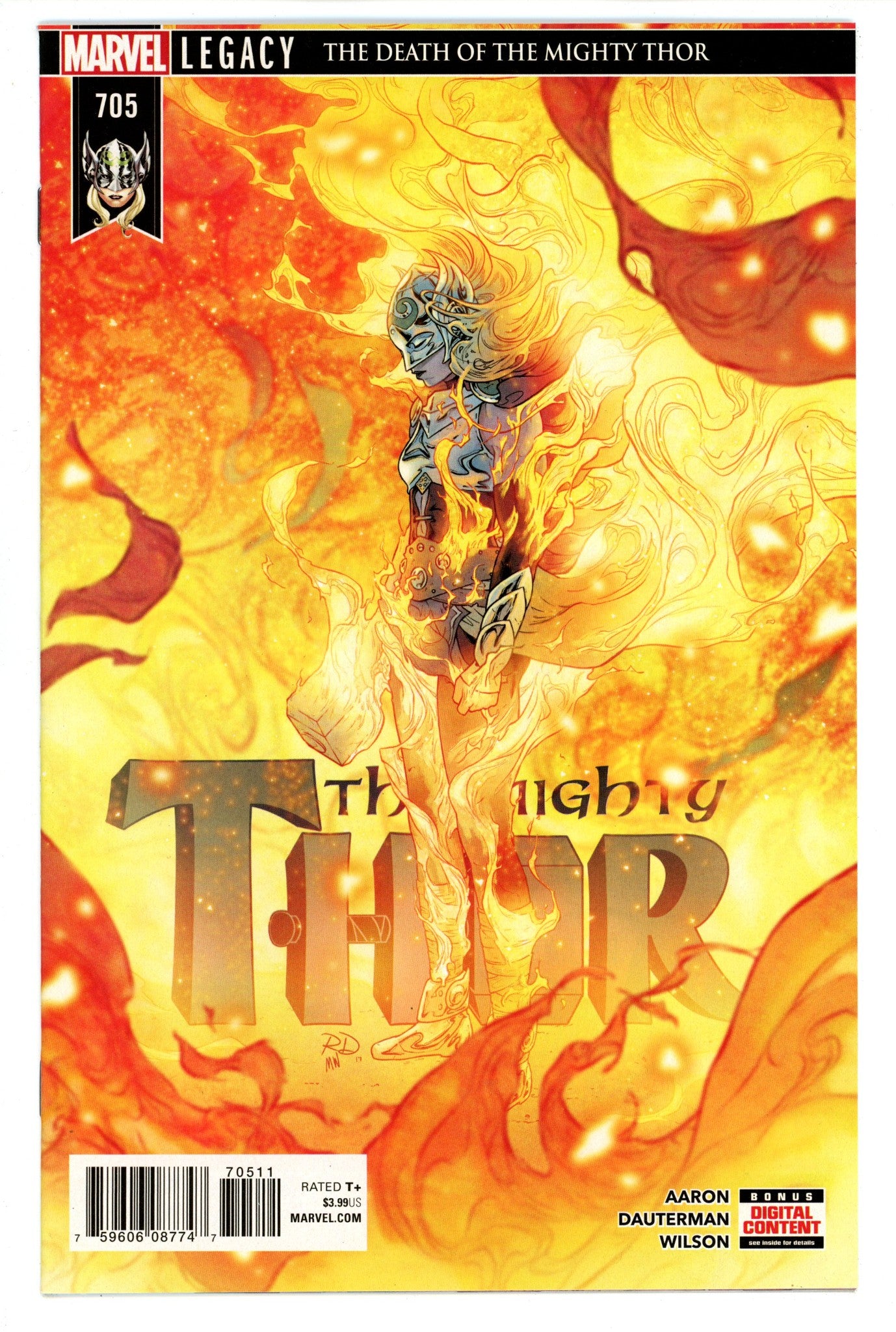Mighty Thor Vol 2 705 NM- (9.2) (2018) 