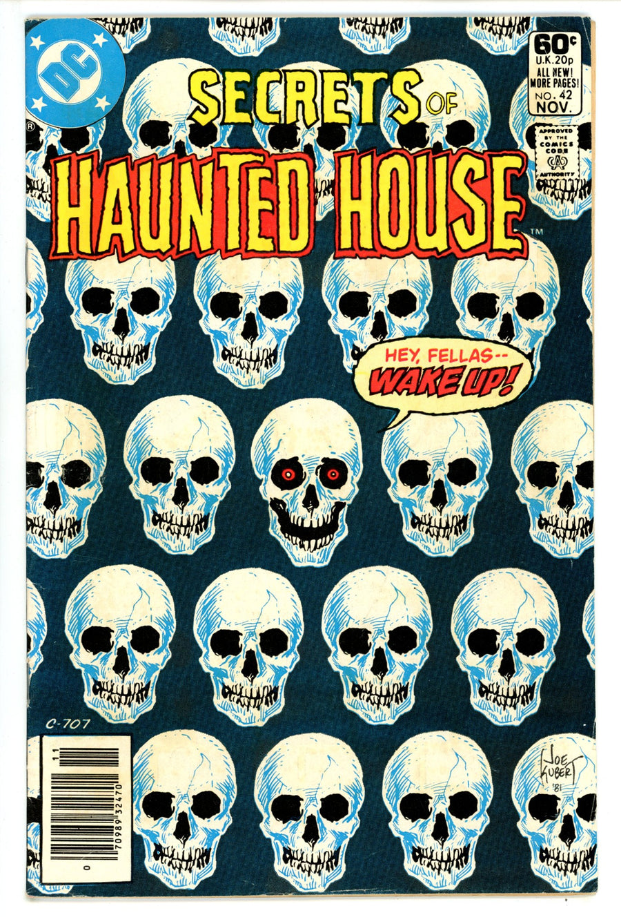 Secrets of Haunted House 42 Newsstand VG- (1981)