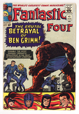 Fantastic Four Vol 1 41 VG- (3.5) (1965)