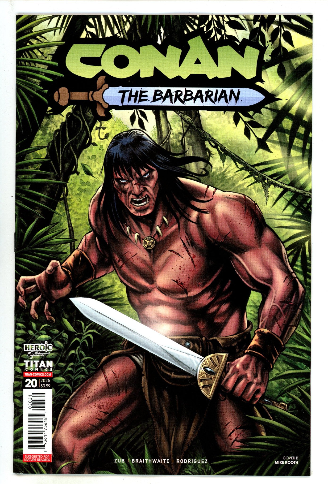 Conan Barbarian 20 Rooth Variant (2025)