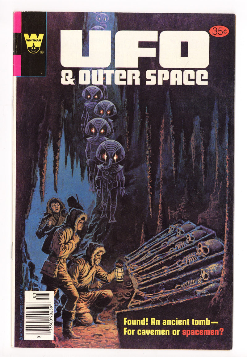 UFO & Outer Space 19 Low Grade Whitman (1979) 
