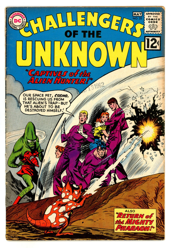 Challengers of the Unknown Vol 1 25 VG+ (4.5) (1962)