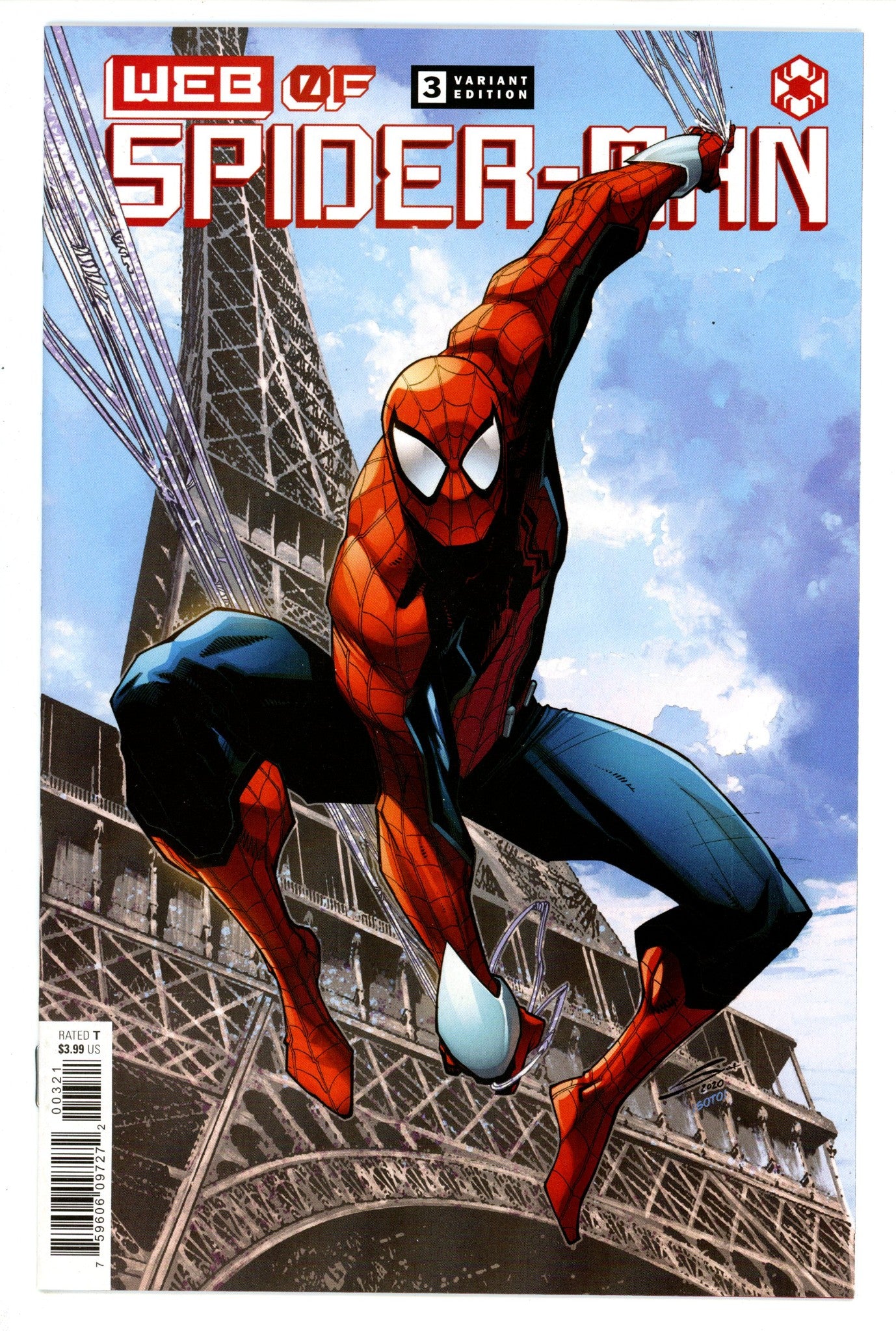 W.E.B. of Spider-Man Vol 3 3 High Grade (2021) Sandoval Variant 