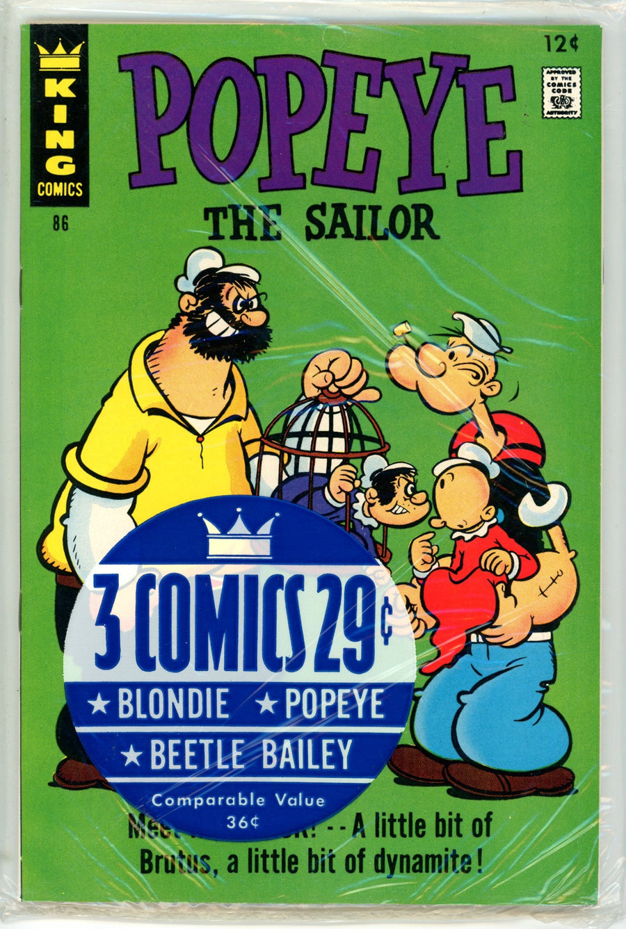 King Comics 3 Pack [nn] Sealed (1967)