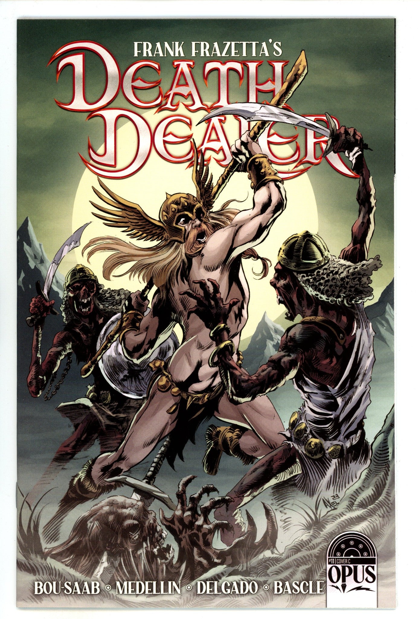 Frank Frazetta's Death Dealer 11 High Grade (2023) Machain Incentive Variant 