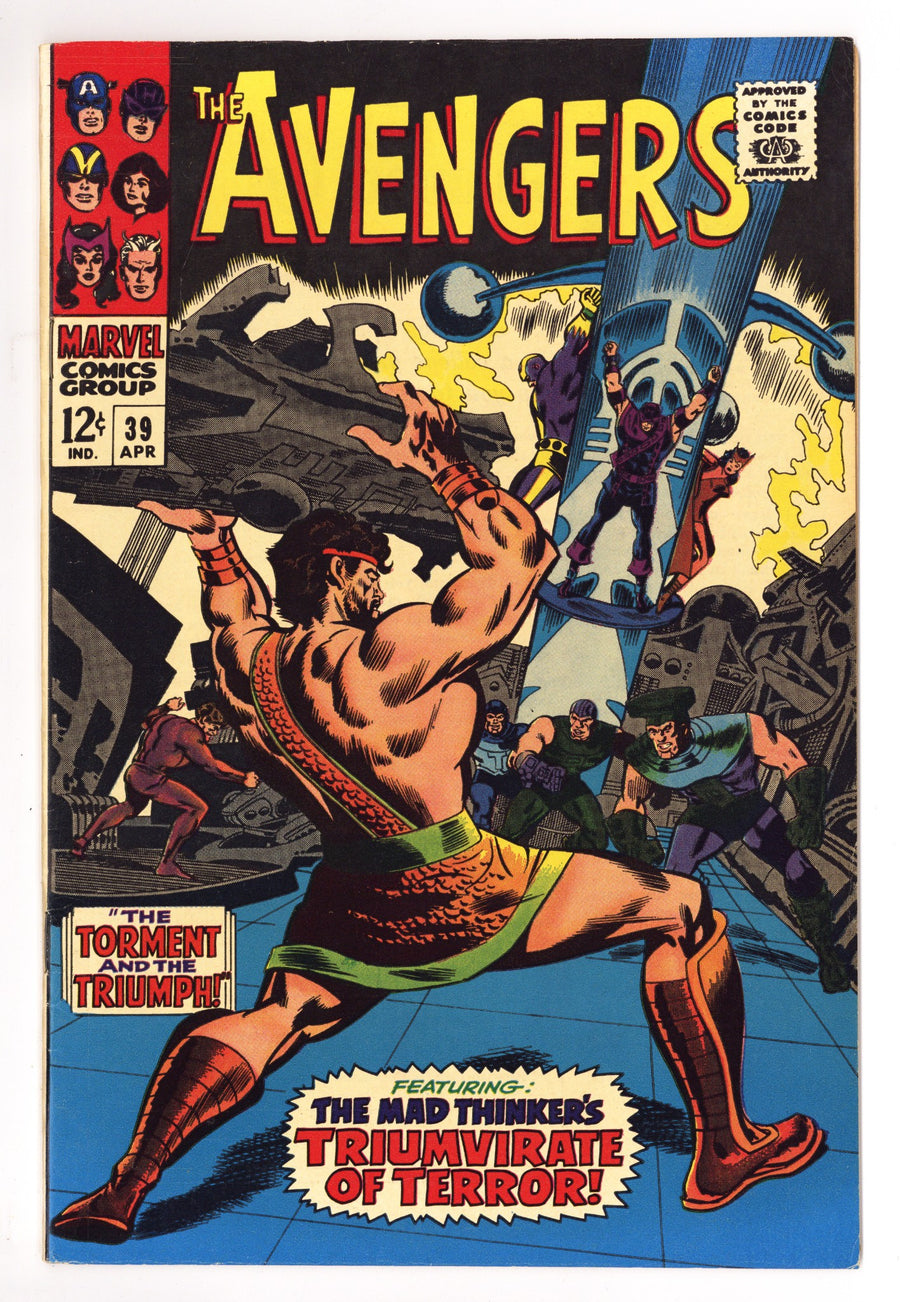 The Avengers Vol 1 39 VF (8.0) (1967) 