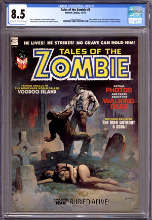 Tales of the Zombie   2 CGC 8.5 (VF+)   (1973)