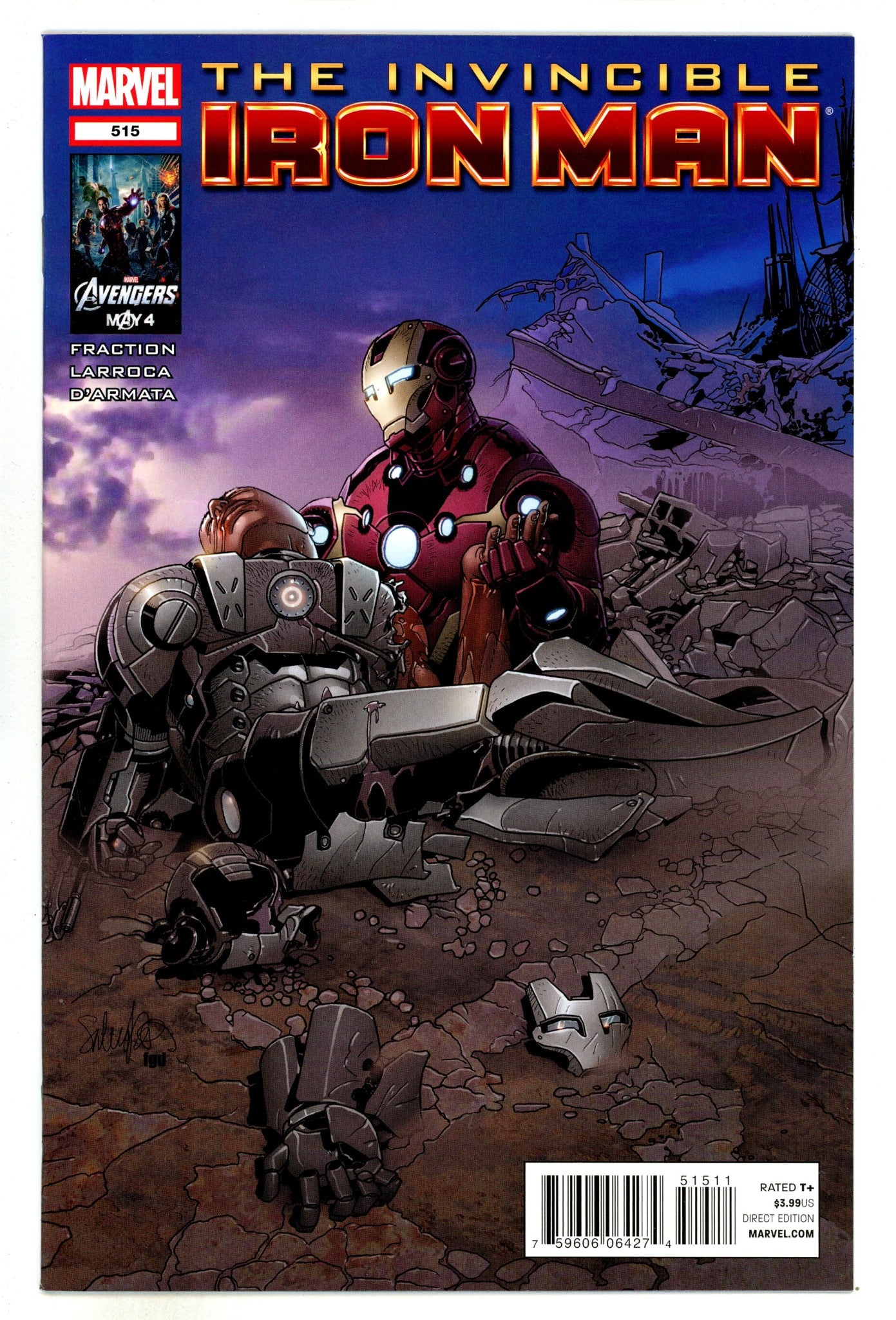 Invincible Iron Man Vol 1 515 High Grade (2012) 