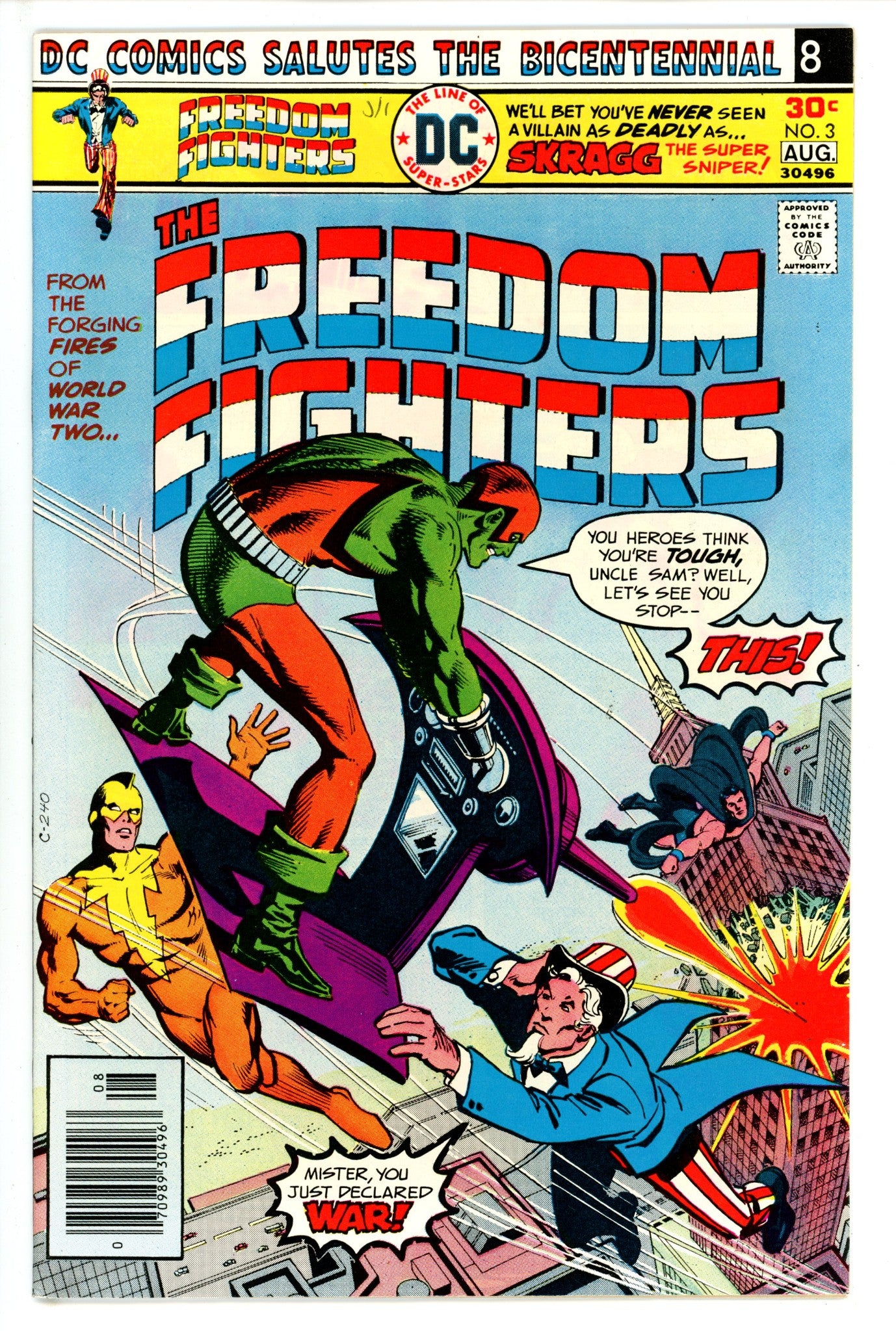 Freedom Fighters 3 VF/NM (1976)