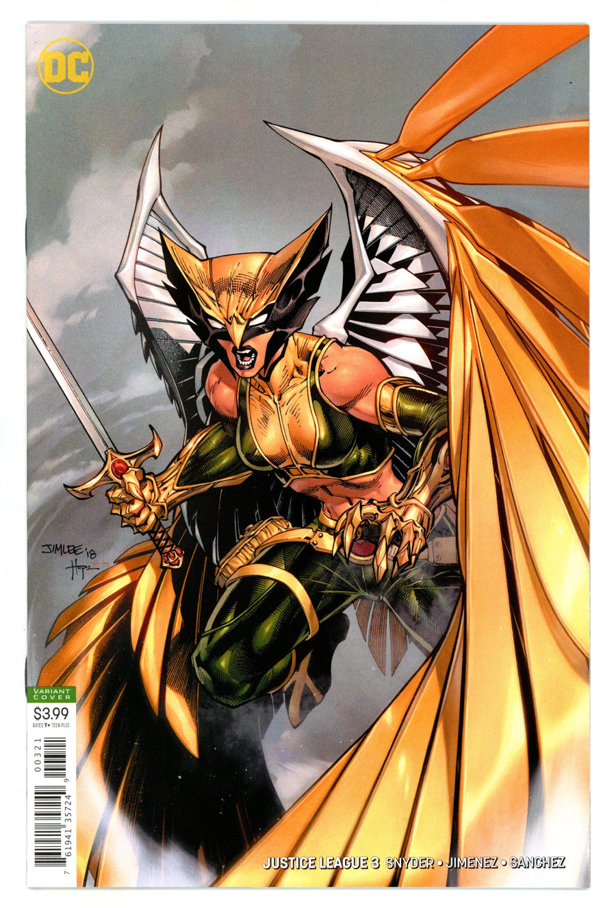 Justice League Vol 3 3 High Grade (2018) Lee Variant 
