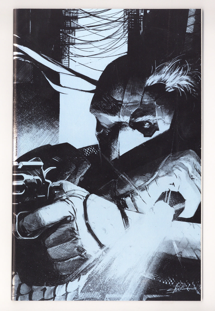 Deathstroke Inc. 1 High Grade (2021) Zaffino Foil Cardstock Team Variant 