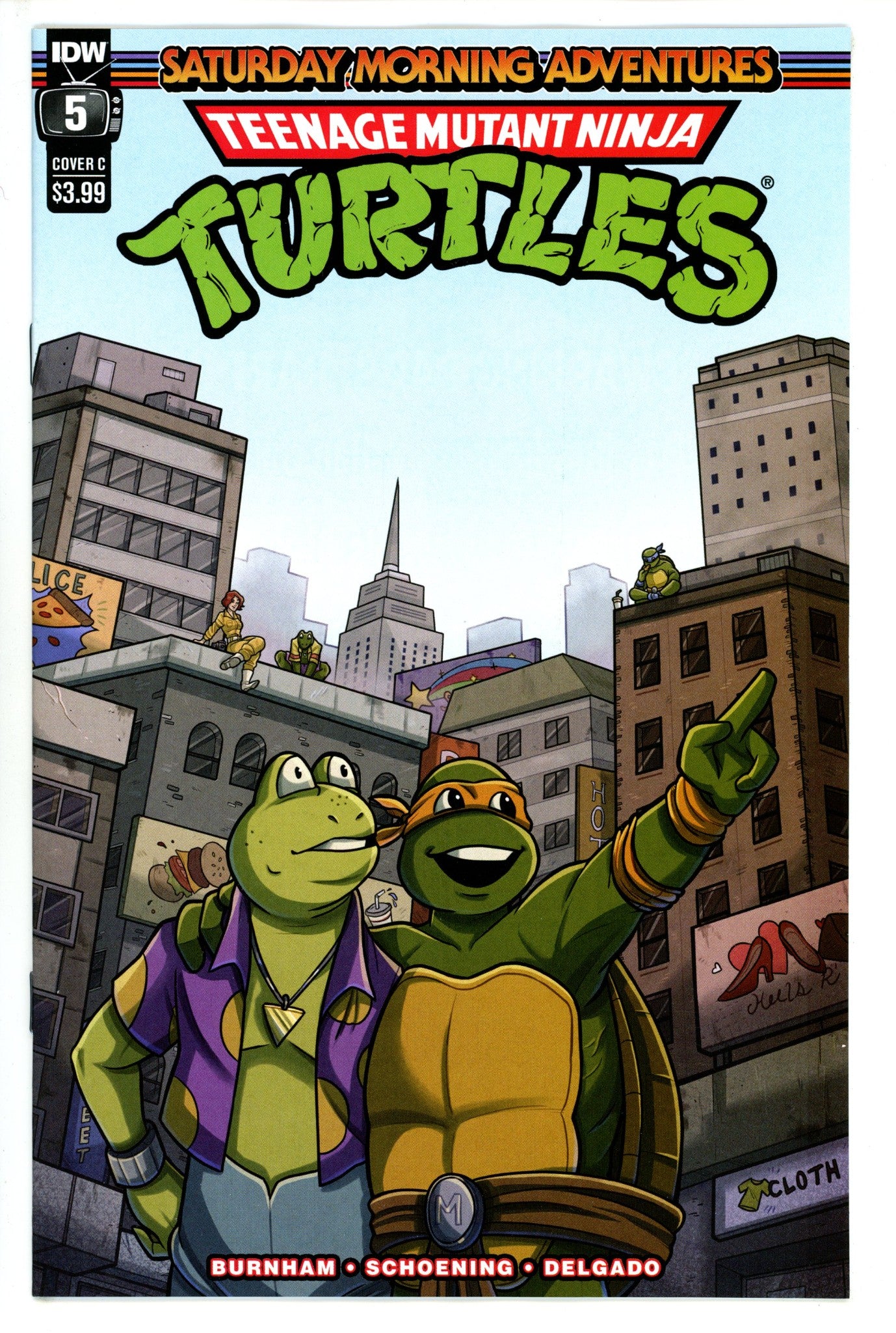Teenage Mutant Ninja Turtles Saturday Morning Adventures 5 Suntrup Variant (1900)