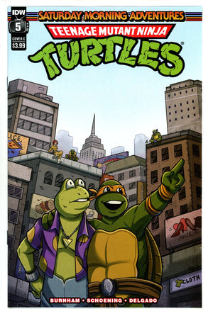 Teenage Mutant Ninja Turtles Saturday Morning Adventures 5 Suntrup Variant (2023)
