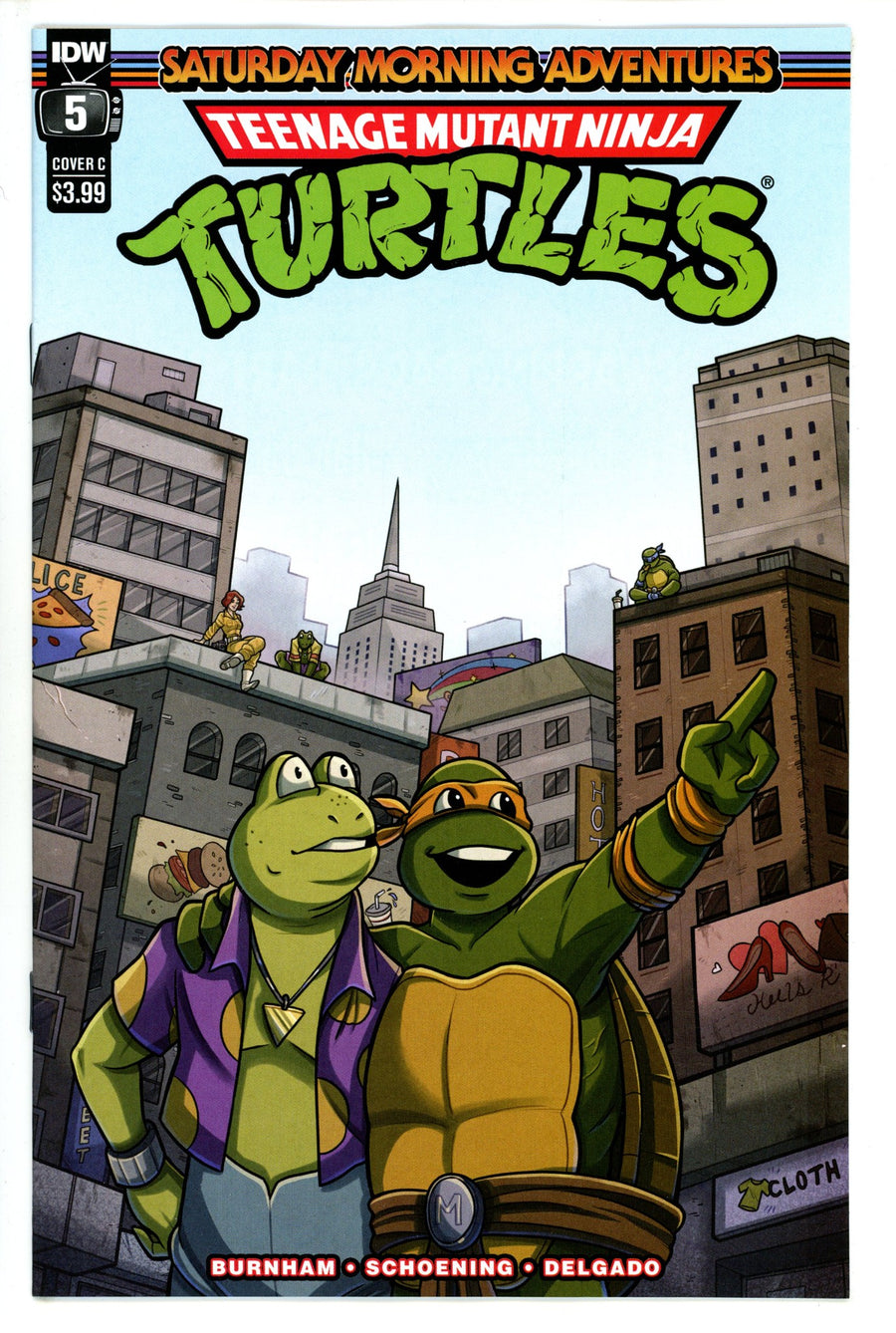 Teenage Mutant Ninja Turtles Saturday Morning Adventures 5 Suntrup Variant (1900)