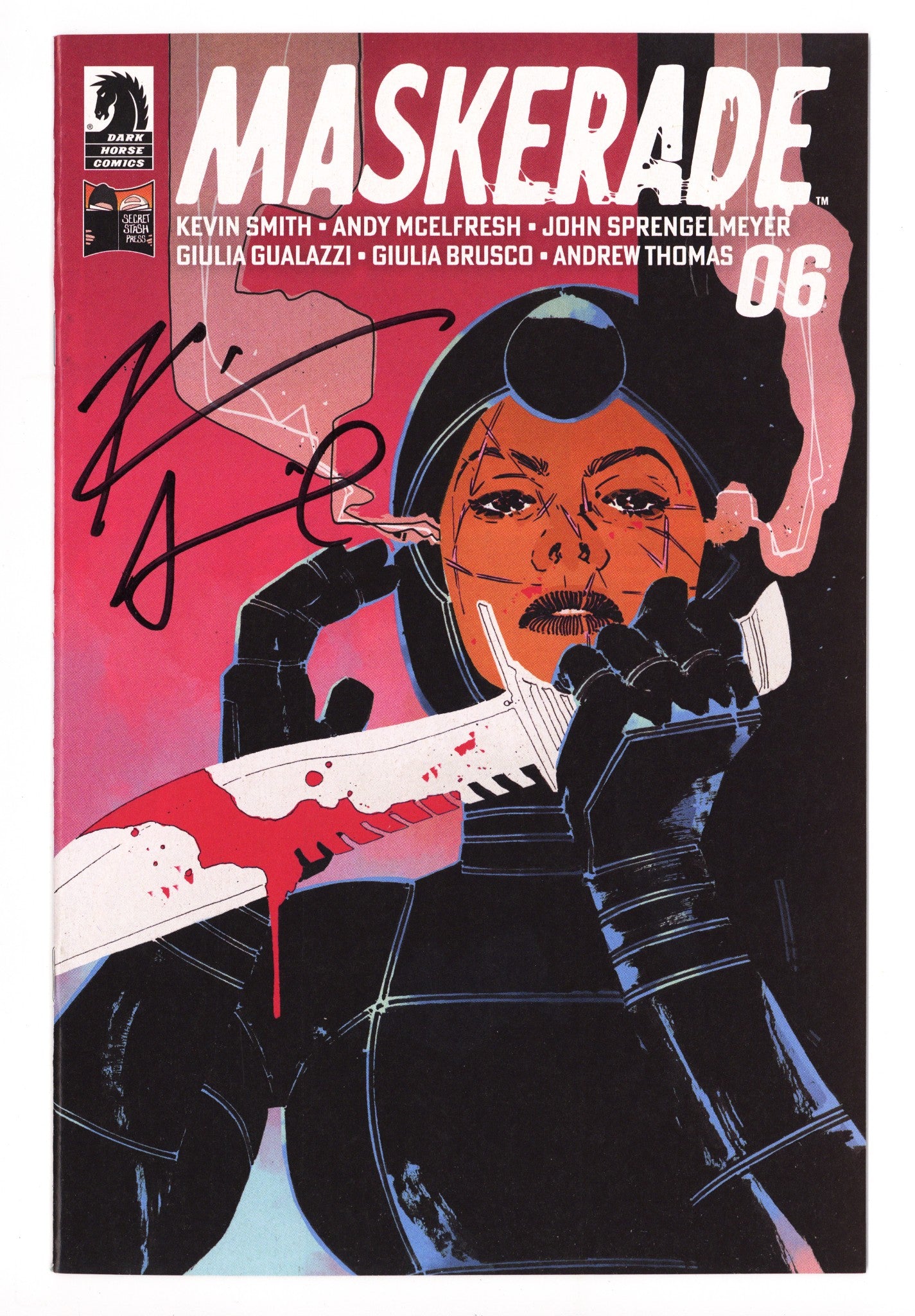 Maskerade 6 High Grade (2023) Dani Variant Signed x1 Cover Kevin Smith 