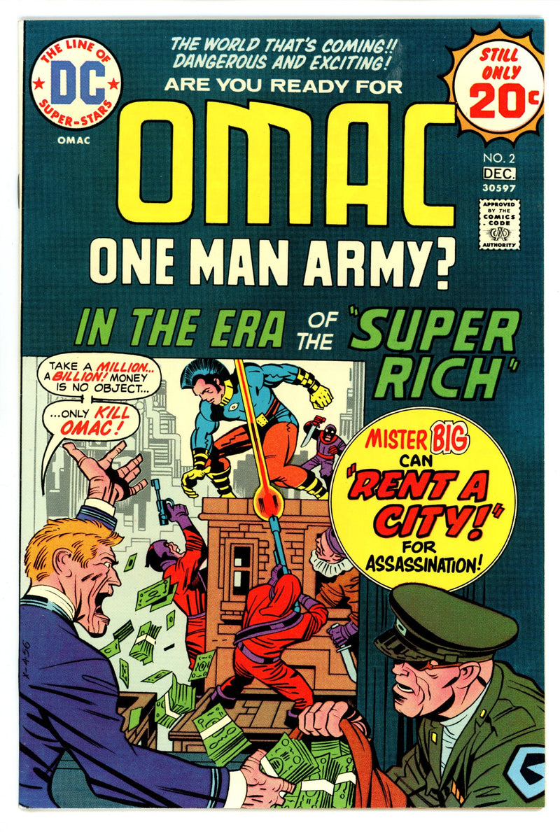 OMAC Vol 1 2 VF- (7.5) (1974) 