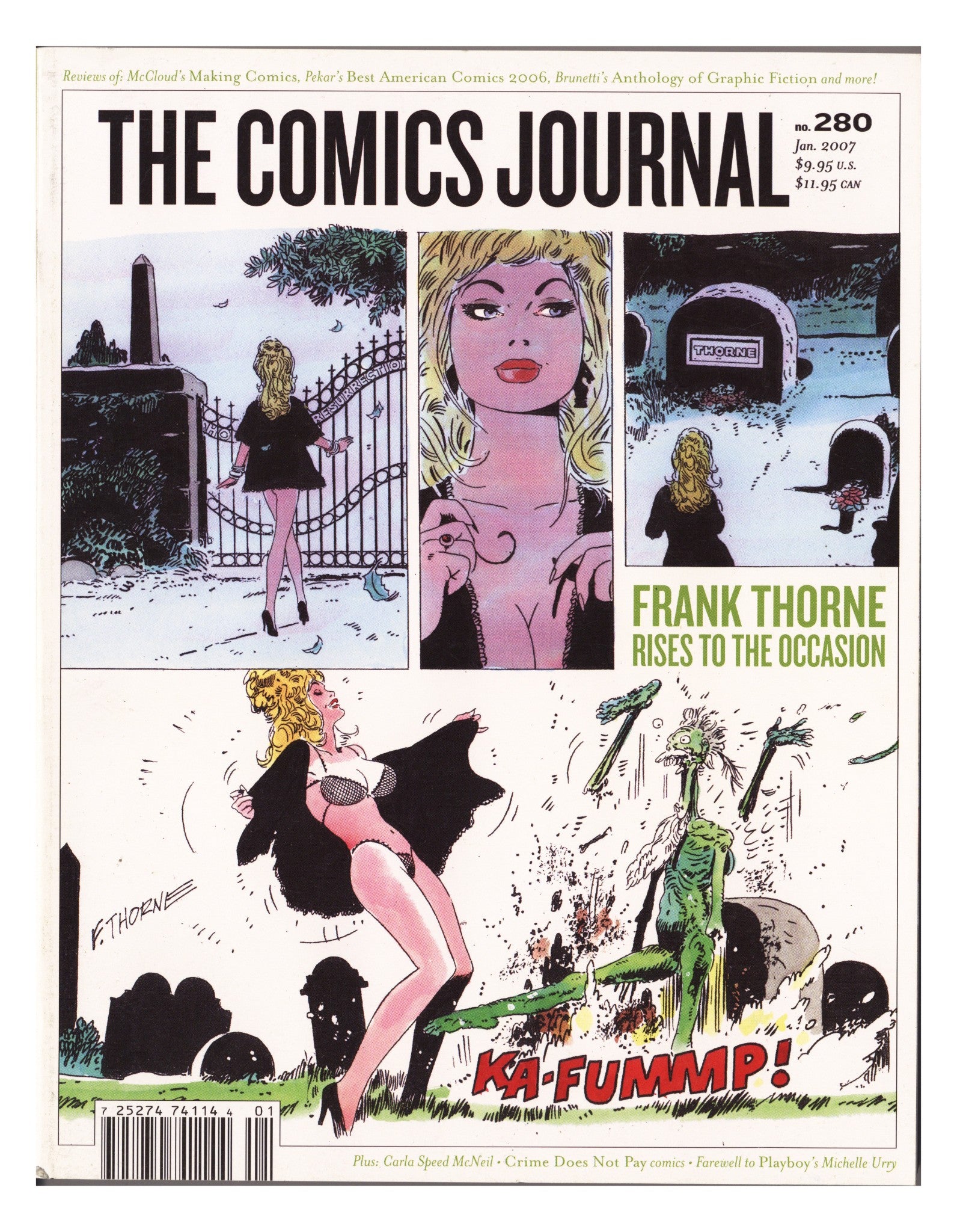 The Comics Journal 280 FN (6.0) (2007) 