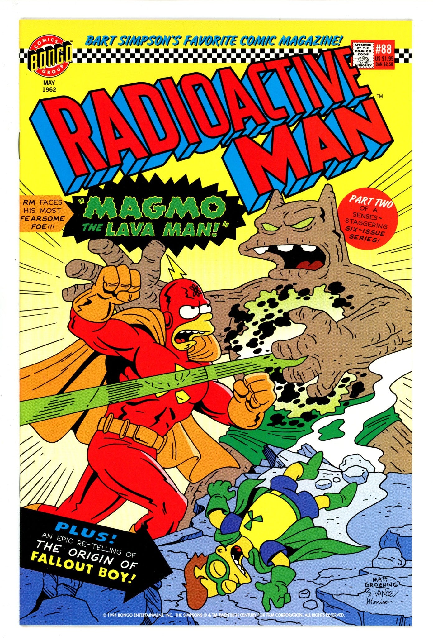 Radioactive Man 2 / 88 NM (9.4) (1994) 